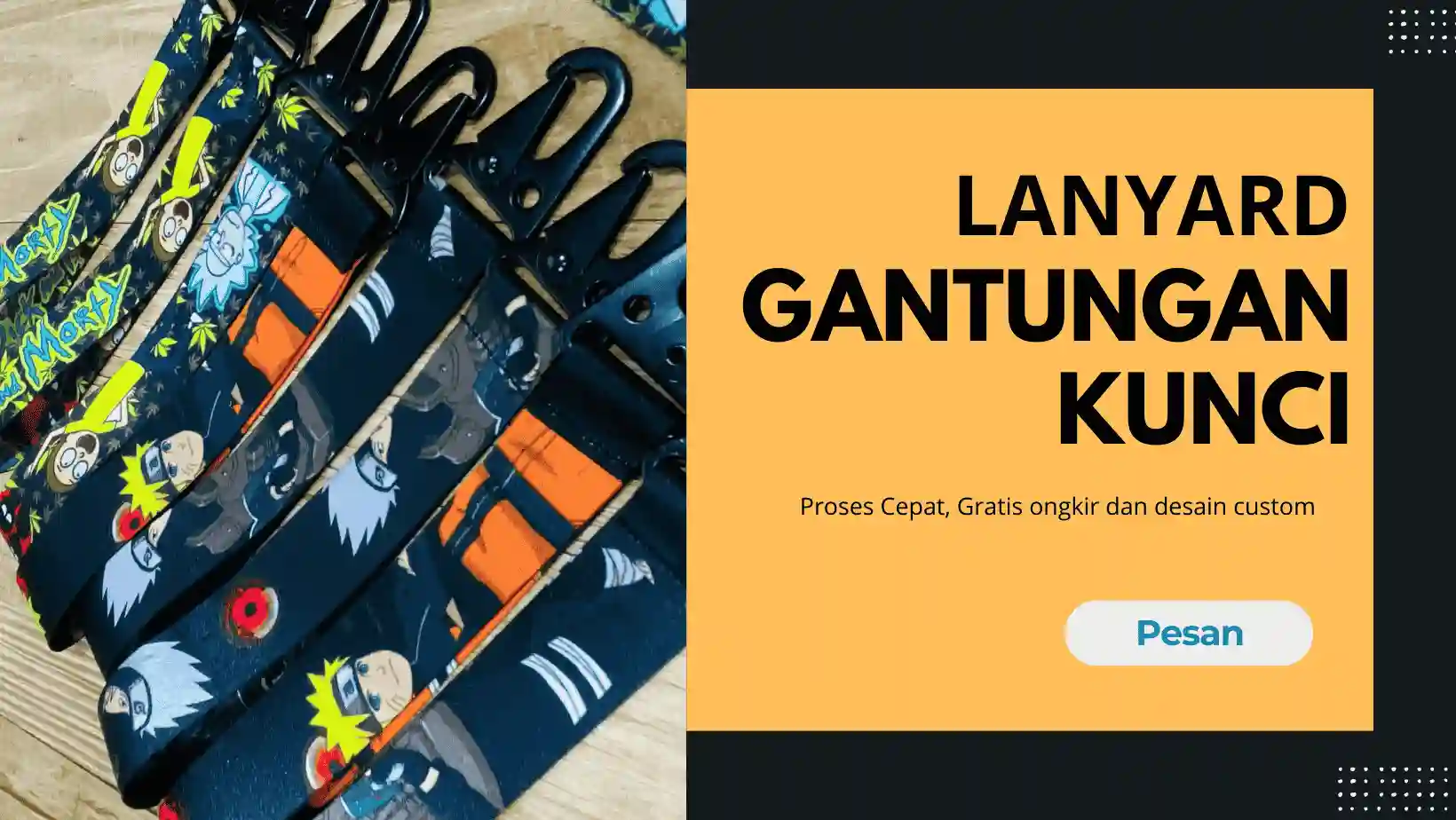Lanyard Gantungan Kunci Kendal